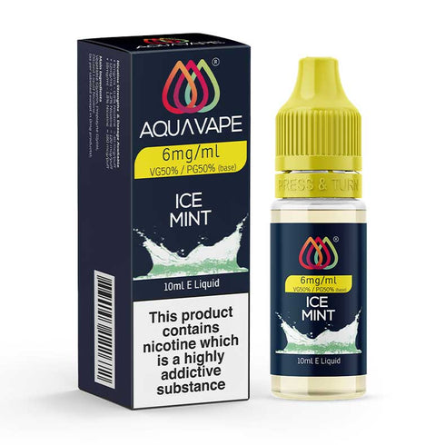Aquavape Ice Mint E-Liquid 6mg