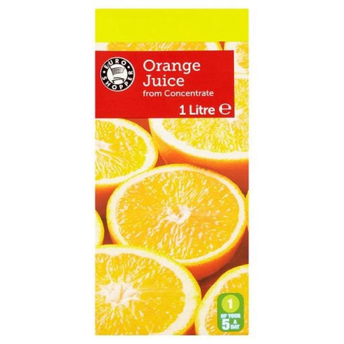 Euro Shopper Orange Juice 1L