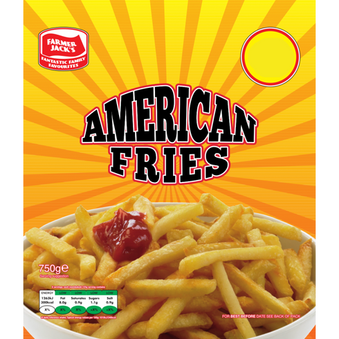 Farmer Jack's American Fries 750g