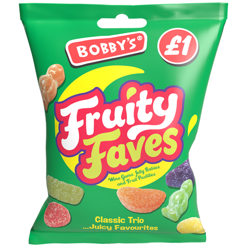 Bobby's Fruity Faves 125g
