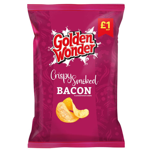 Golden Wonder Crispy Smoked Bacon 65g