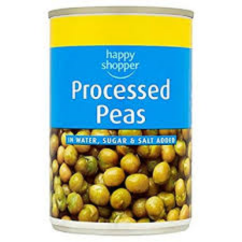 Happy Shopper Processed Peas 300g