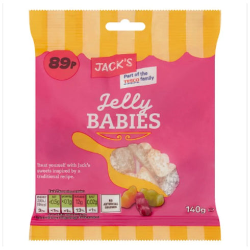Jacks Jelly Babies 140g