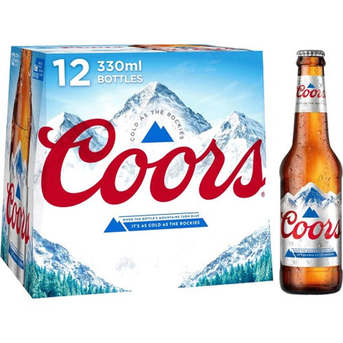 Coors Lager 12 x 330ml