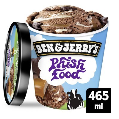 Ben & Jerrys Phish Food 465ml