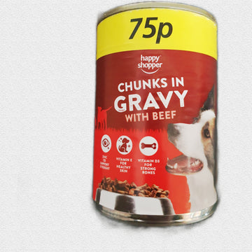 Jack's Dog Chunks In Gravy Beef 415g
