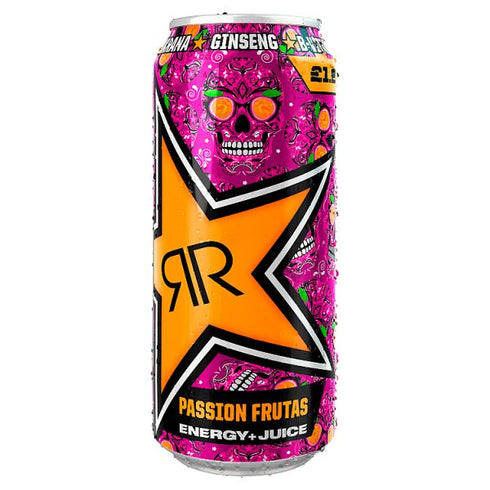 Rockstar Baja Juiced Passion Frutas Energy Drink 500ml