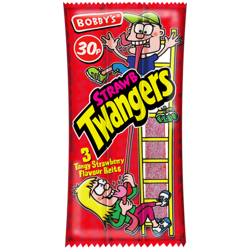 Bobby's Twangers Strawberry 30g