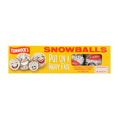 Tunnocks Snowballs 4 x 30g