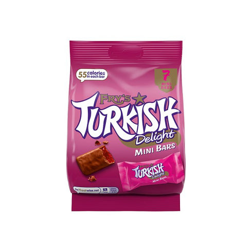Fry's Turkish Delight Mini Bars 7 x 15g