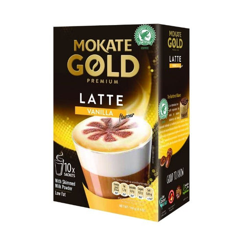 Mokate Gold Premium Vanilla Latte 10 Sachets