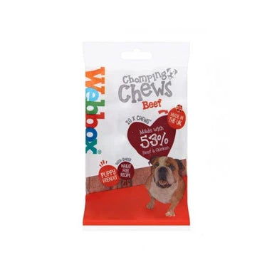 Webbox Prime 20 Chomping Chews With Beef 200g