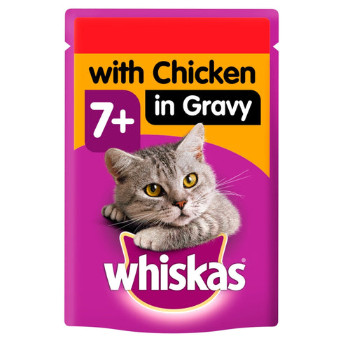 Whiskas Chicken In Gravy 7+ Pouch 100g