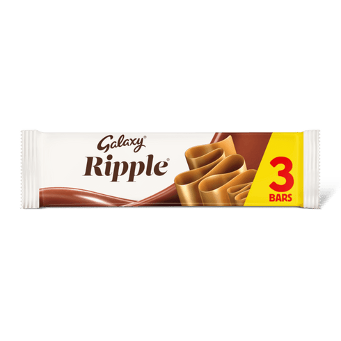 Galaxy Ripple Chocolate Bars Multipack 3 x 33g
