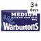 Warburtons Medium Sliced Soft White Bread 800g