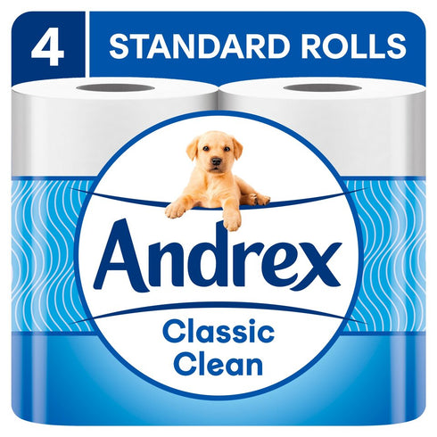 Andrex Classic Clean 4 Rolls