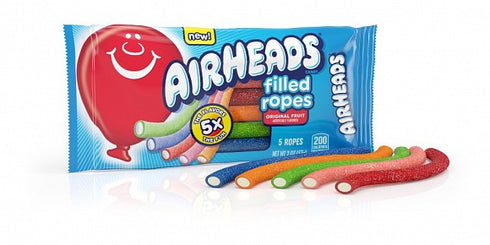 Airheads Filled Ropes Original Fruit 57g