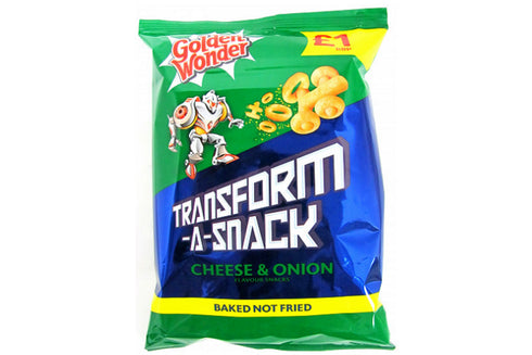 Golden Wonder Transformers Cheese And Onion 80g