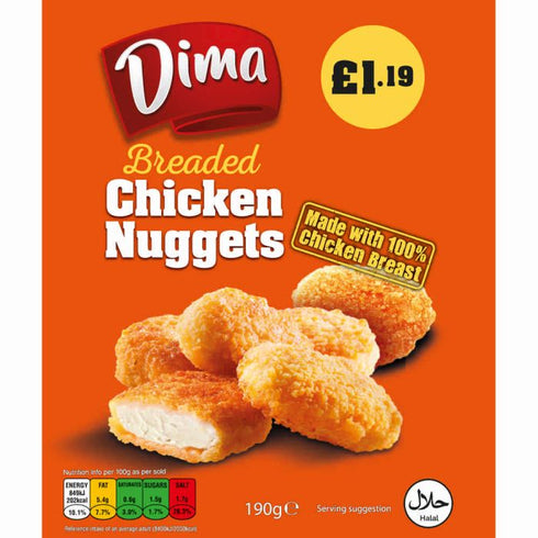 Dima Chicken Nuggets 190g