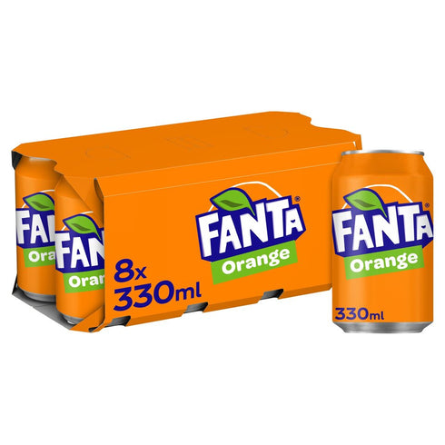 Fanta Orange 8 x 330ml