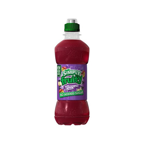 Simply Fruity Blackcurrant 330ml