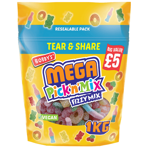 Bobby's Mega Pick n Mix Fizzy Mix 1kg