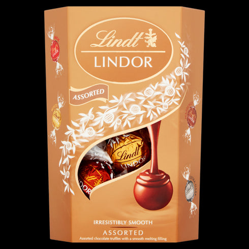 Lindt Lindor Assorted Chocolate Truffles Box 200g