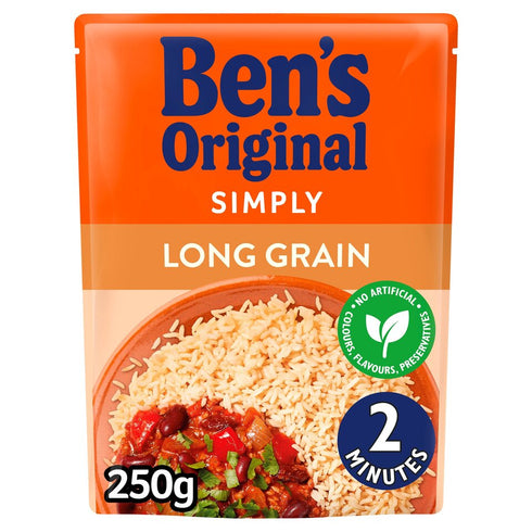Bens Original Long Grain Microwave Rice 250g