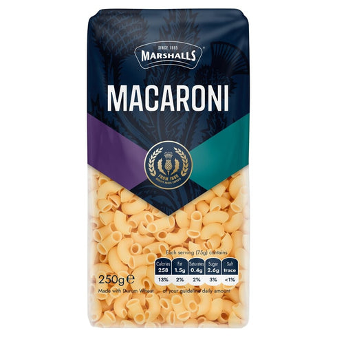 Marshalls Macaroni Short Cut 250g