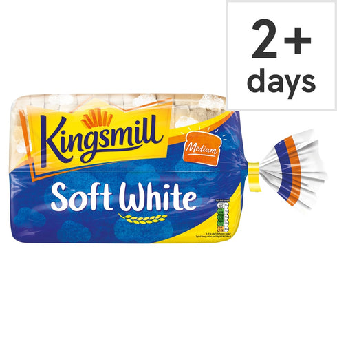 Kingsmill Soft White Bread Medium 800g