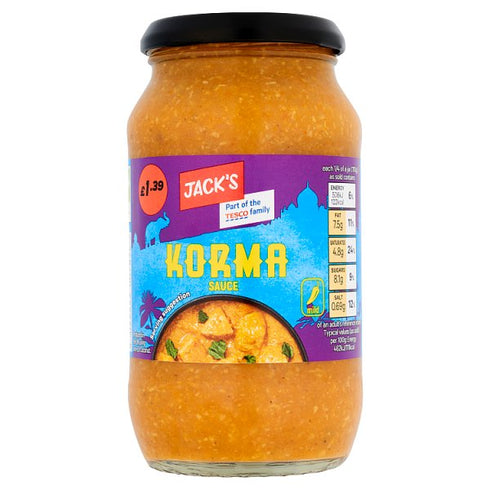 Jacks Korma Sauce 440g