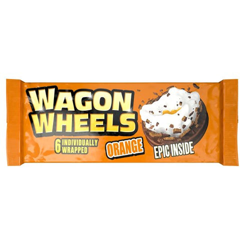 Wagon Wheels Orange 6 Pack