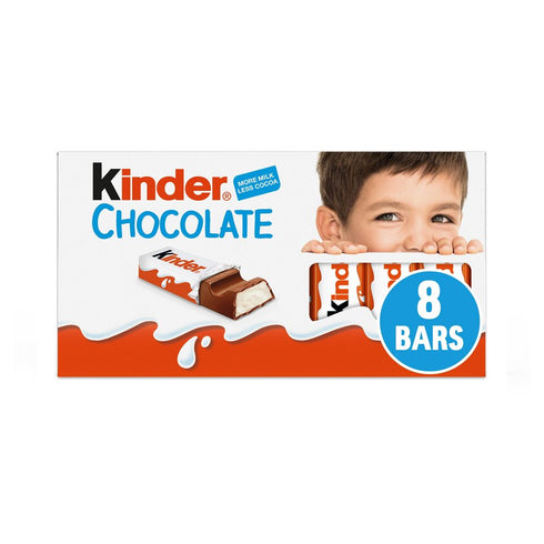 Kinder Chocolate Small Bars Multipack 8 x 12.5g