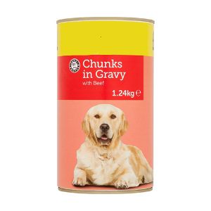 Euro Shopper Beef In Gravy 1.24kg