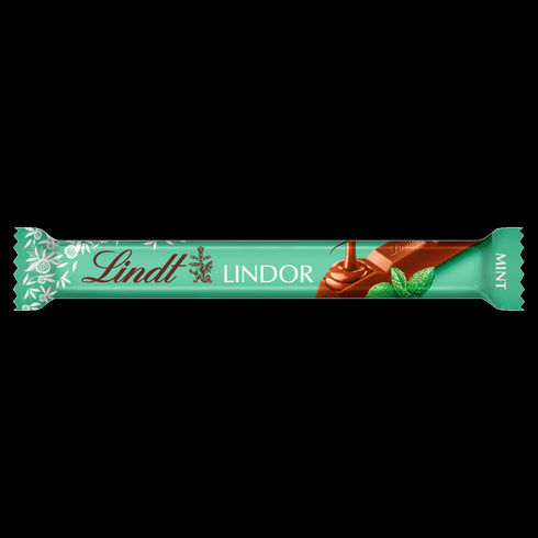 Lindt Lindor Mint Milk Chocolate Bar 38g