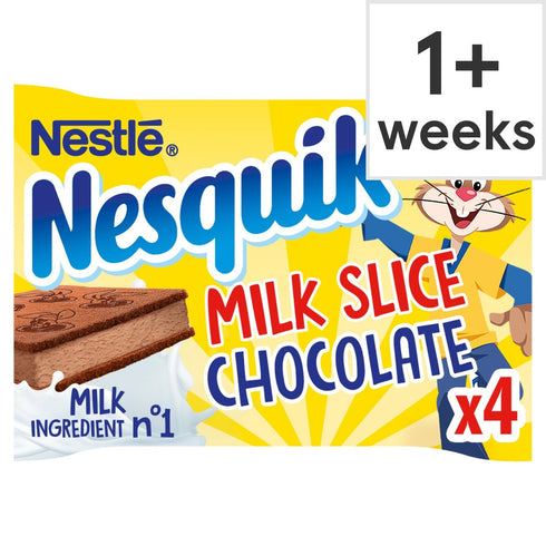 Nesquik Milk Slice Chocolate Flavour 4 x 26g (104g)