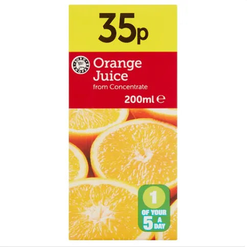 Easy Shopper Orange Juice 200ml