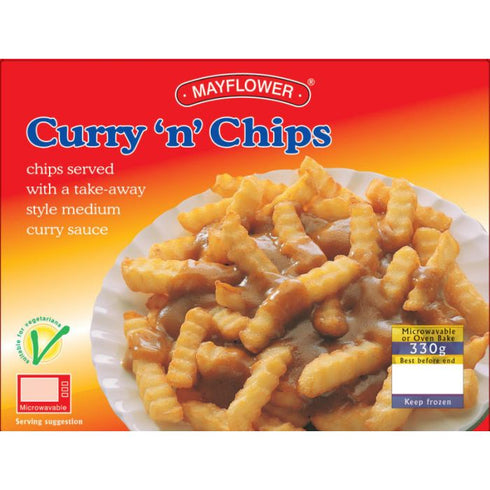 Mayflower Curry N Chips 330g