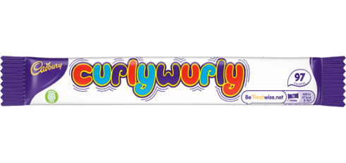Cadbury Curly Wurly Chocolate Bar 21.5g