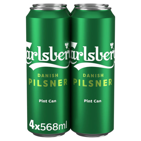 Carlsberg Lager Beer 4 x 568ml