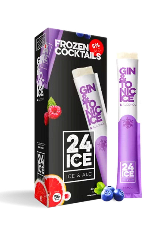 24 Ice Frozen Cocktail Gin & Tonic 5 Pack