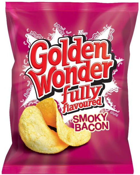 Golden Wonder Crisps Smokey Bacon