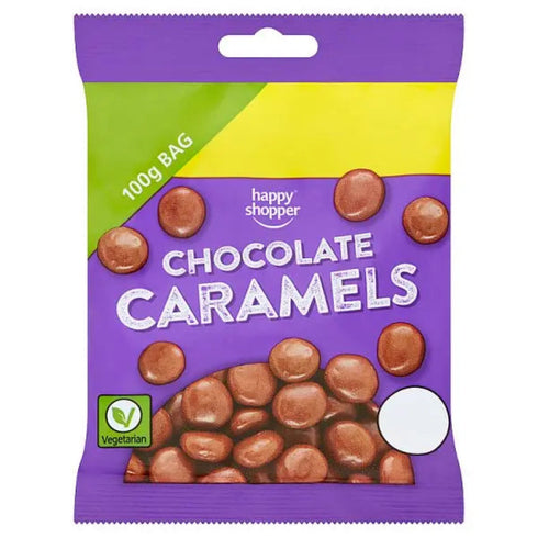 Happy Shopper Chocolate Caramels 100g