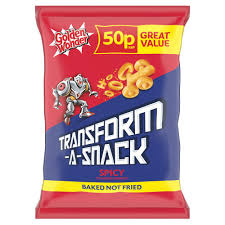 Golden Wonder Transform-A-Snack Spicy Flavour Snacks 27g