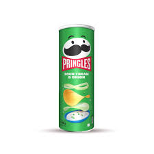 Pringles Sour Cream & Onion Crisps 165g