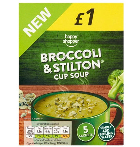 Happy Shopper Broccoli And Stilton Cup Soup