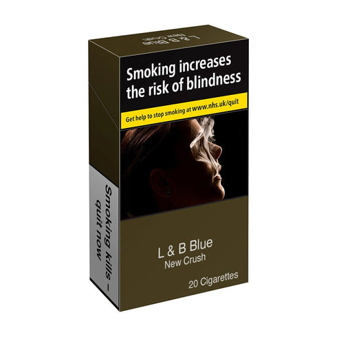 L&B Blue King Size New Crush 20 Pack