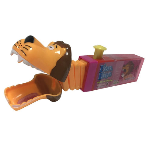 Bip Lion Bite With Fruit Flavour Lollypop 17g
