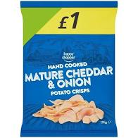 Happy Shopper Handcooked Mature Chedder & Onion