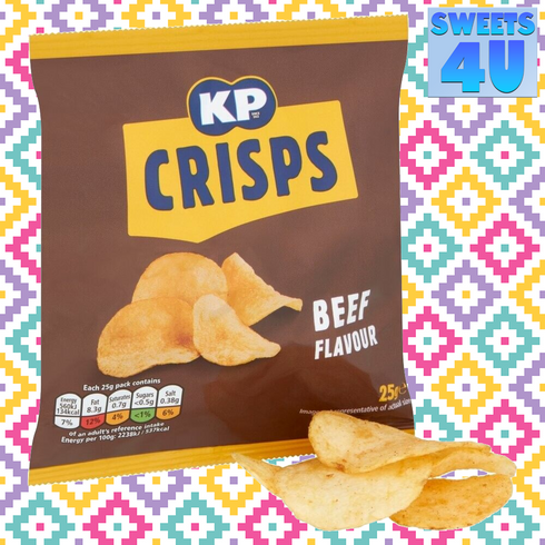 KP Fresh 'N' Golden Crisps Beef Flavour